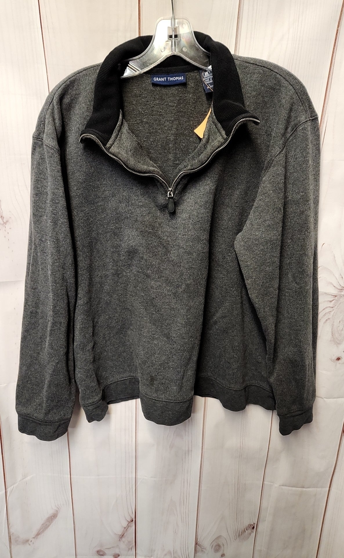 Grant Thomas Men's Size L Gray Sweatshirt