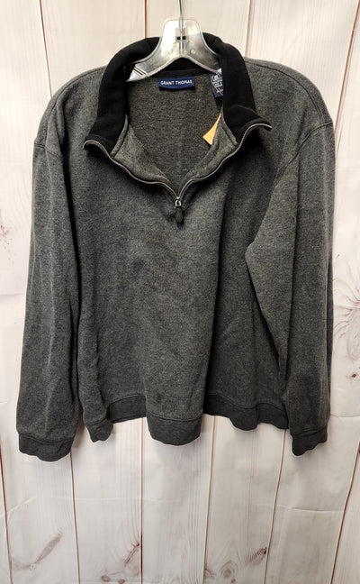 Grant Thomas Men's Size L Gray Sweatshirt