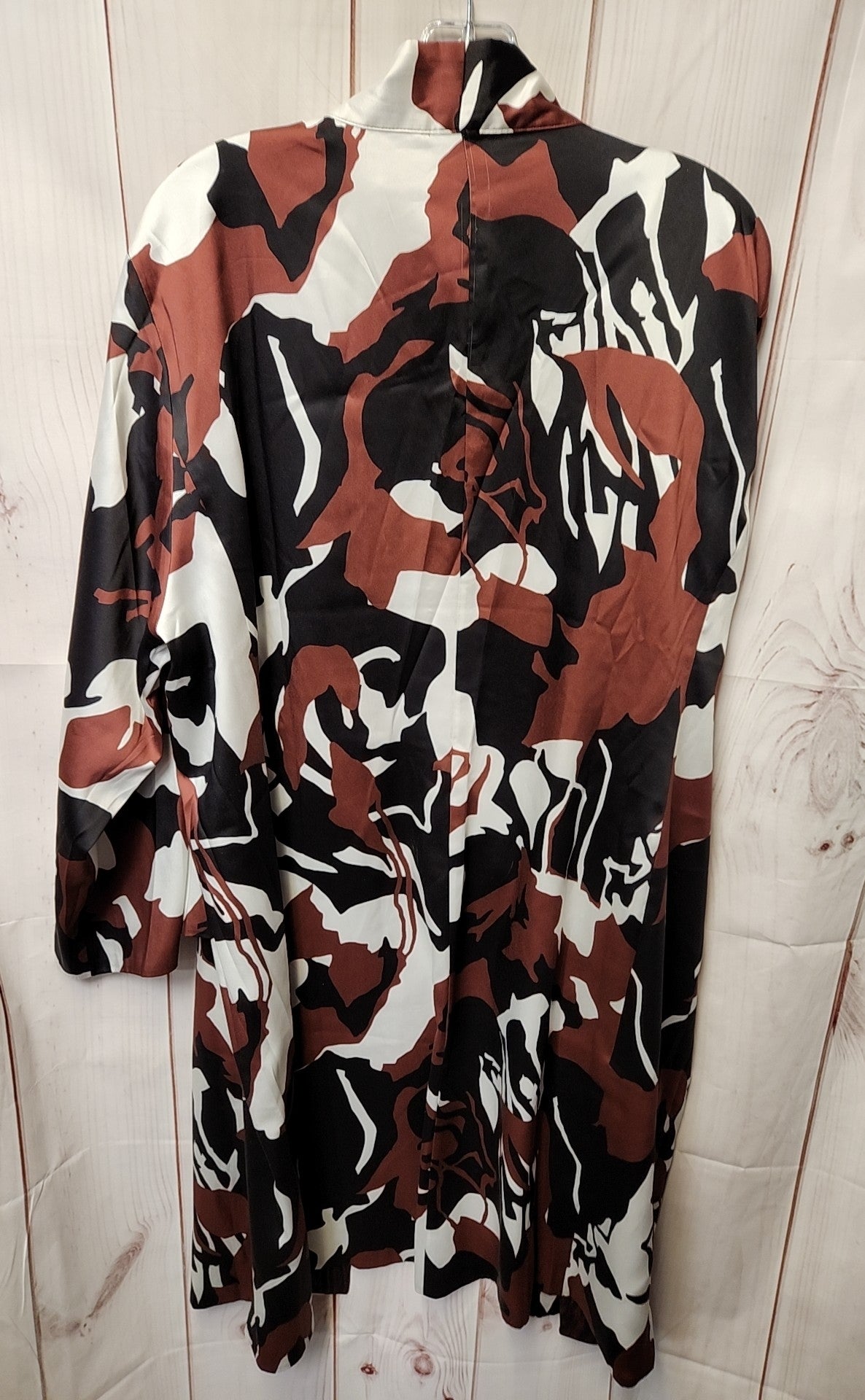 Chico's Women's Size 4 = US XXL Black & Brown Cardigan