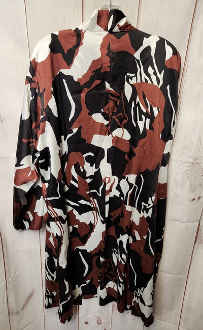 Chico's Women's Size 4 = US XXL Black & Brown Cardigan