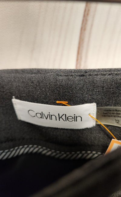 Calvin Klein Women's Size 12 Gray Skirt