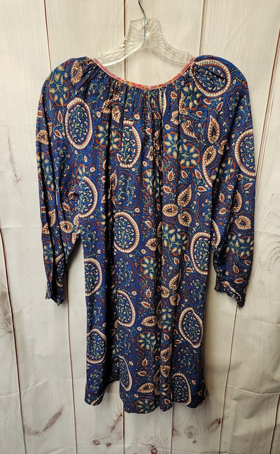 Naturalife Women's Size S Blue Dress