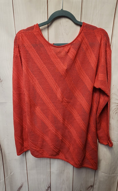 Dana Buchman Women's Size XL Pink Sweater