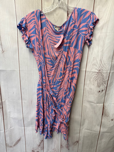 Billabong Women's Size S Blue & Pink Dress