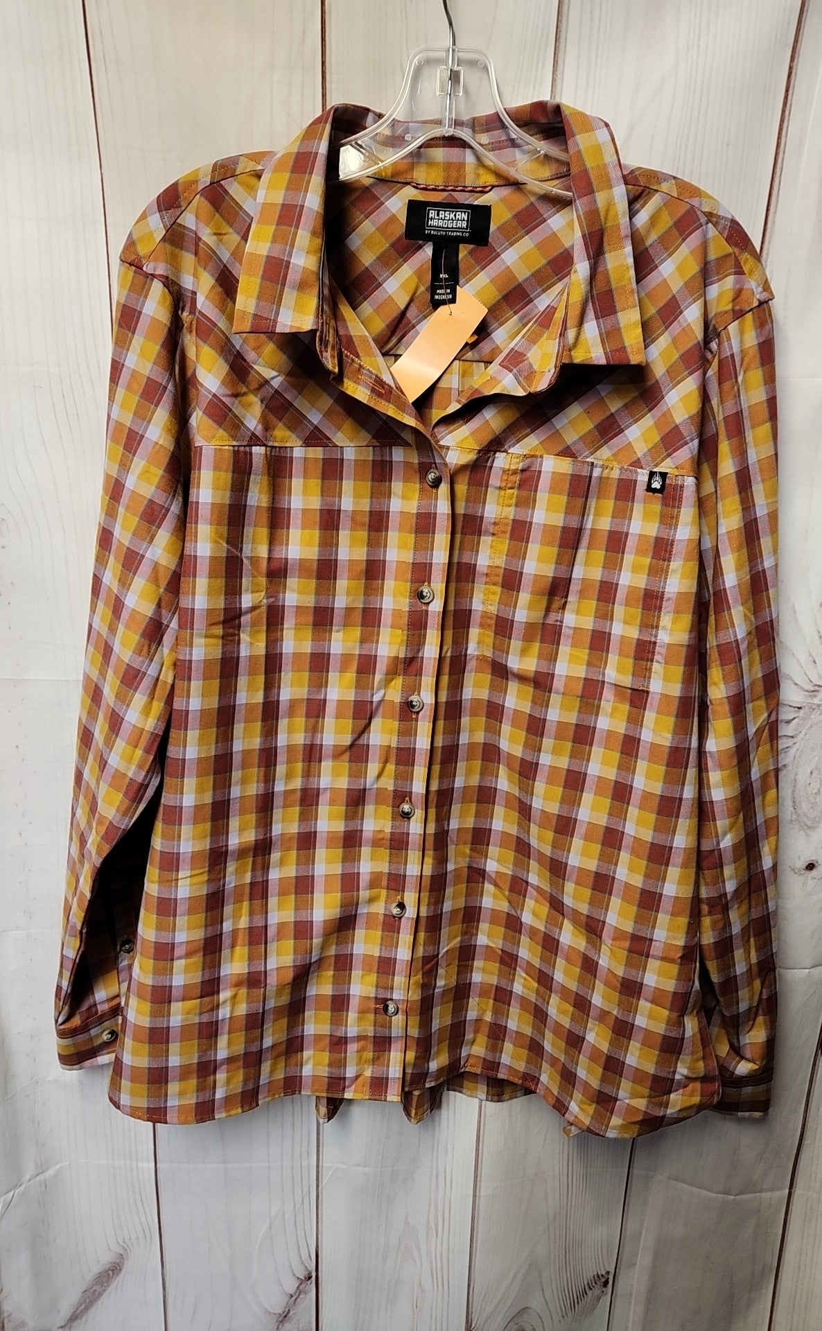 Duluth Men's Size XXL Brown Shirt