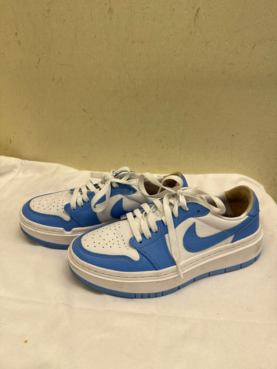 Nike Air Jordan 1 Elevate Low Women's Size 8 Blue & White Sneakers Shoes
