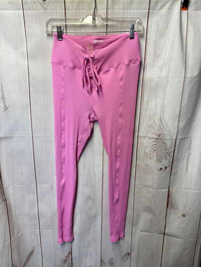Year of Ours Women's Size L Pink Leggings