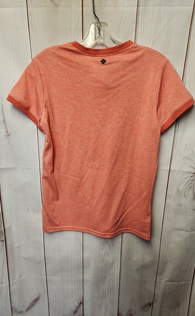 Prana Women's Size XL Orange Short Sleeve Top