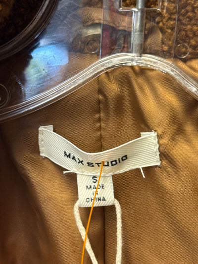 NWT Max Studio Women's Size S Brown Jacket