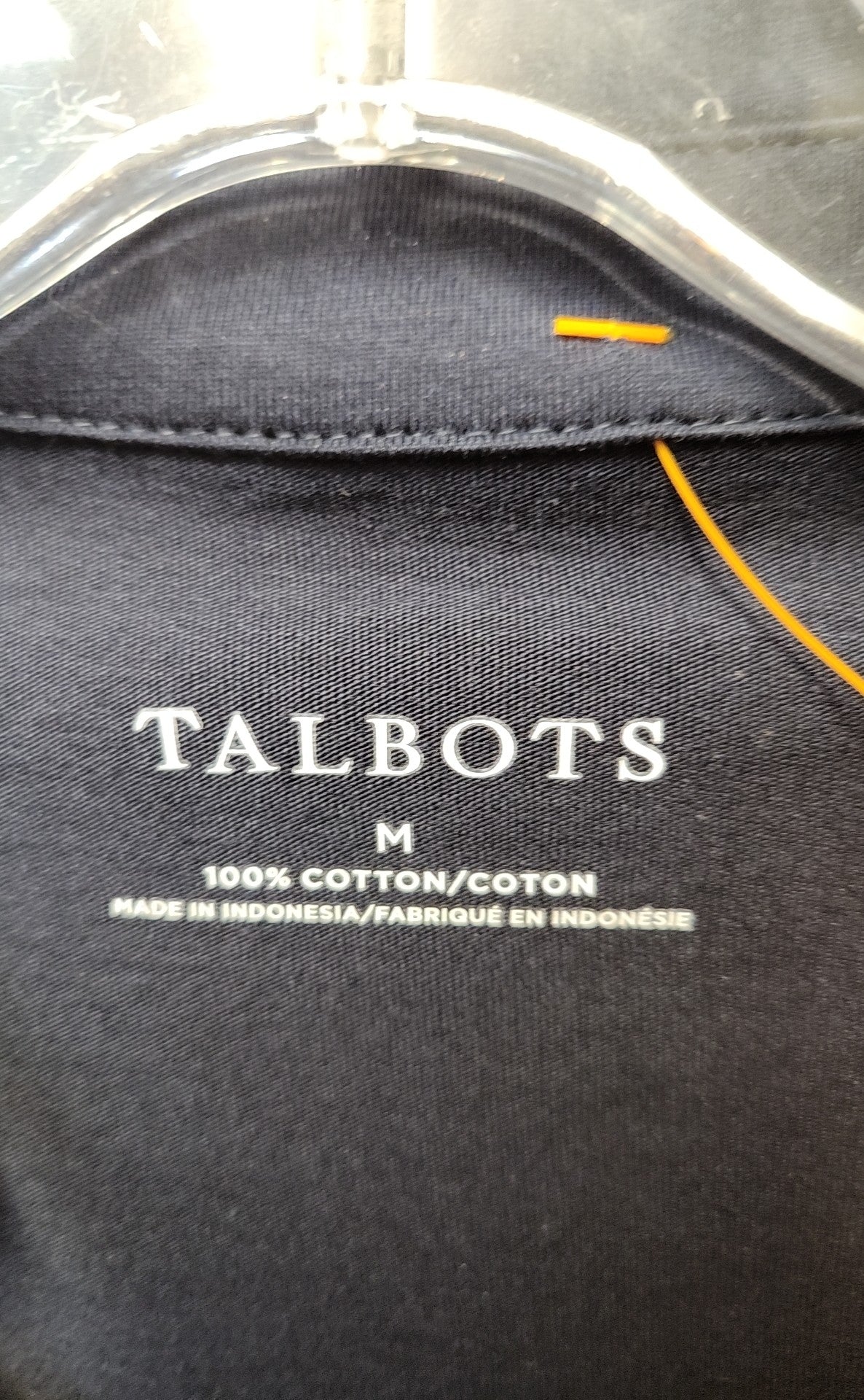 Talbots Women's Size M Navy Long Sleeve Top