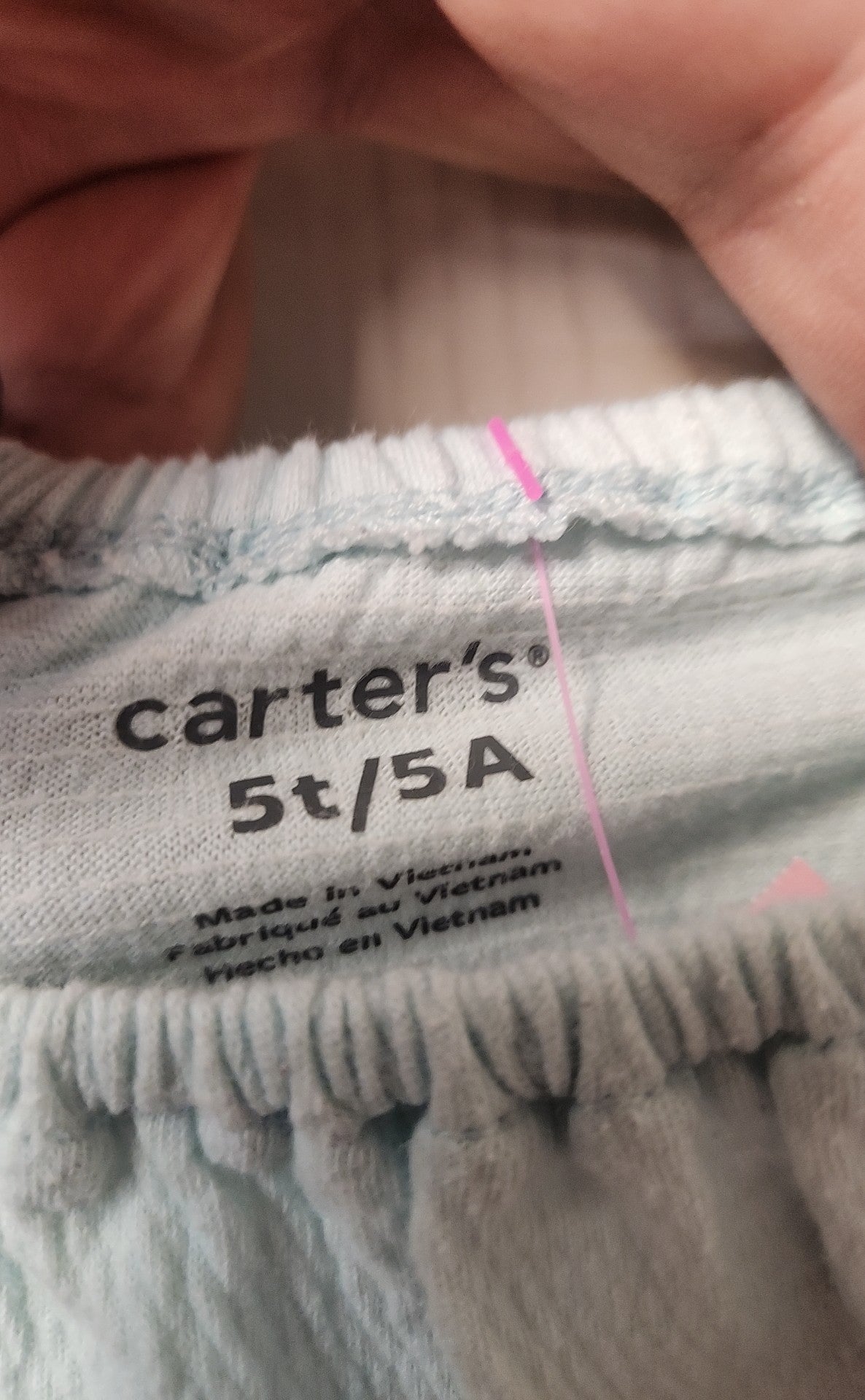 Carters Girl's Size 5 Blue Dress
