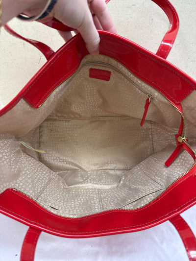 Kate Spade Red Tote Bag