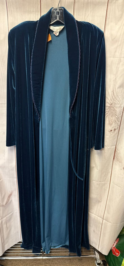 Diamond Tea Women's Size S Teal Robe