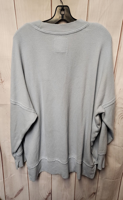 Aerie Women's Size L Light Blue Sweatshirt