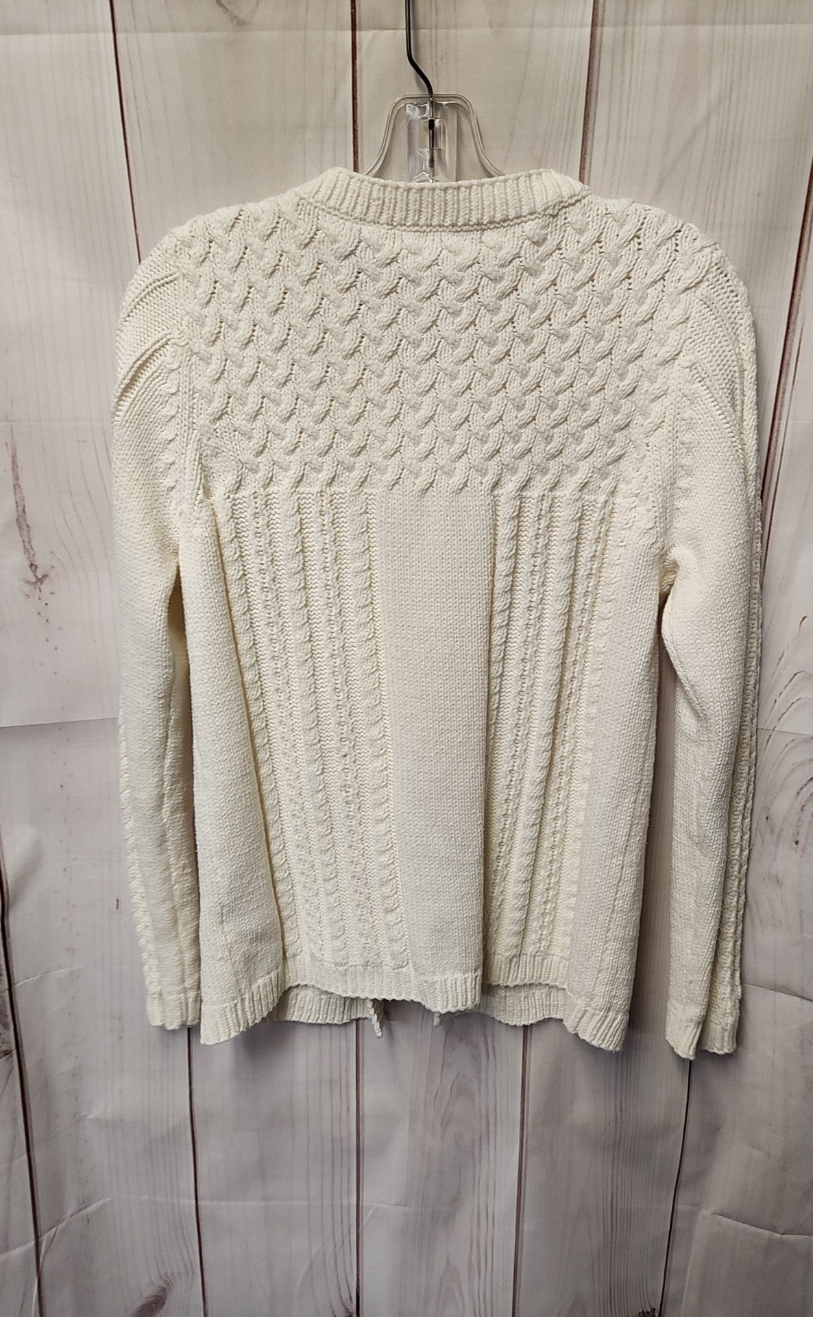 Liz Claiborne Women's Size L White Cardigan