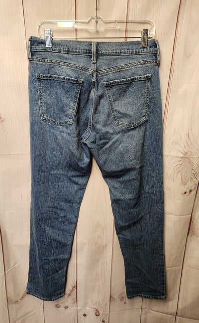 Old Navy Women's Size 28 (5-6) Blue Jeans High Rise Wow Boyfriend