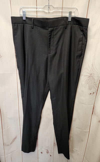 Perry Ellis Men's Size 36x32 Black Pants Slim Fit