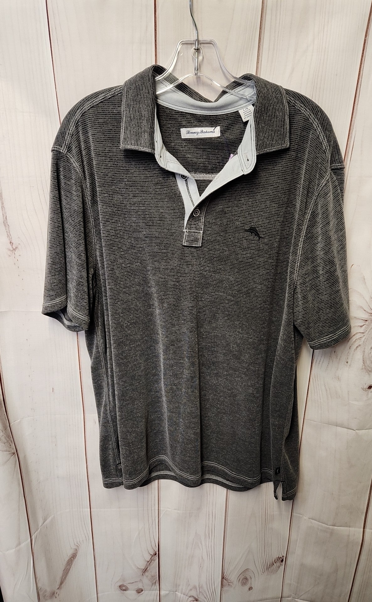 Tommy Bahama Men's Size L Gray Shirt