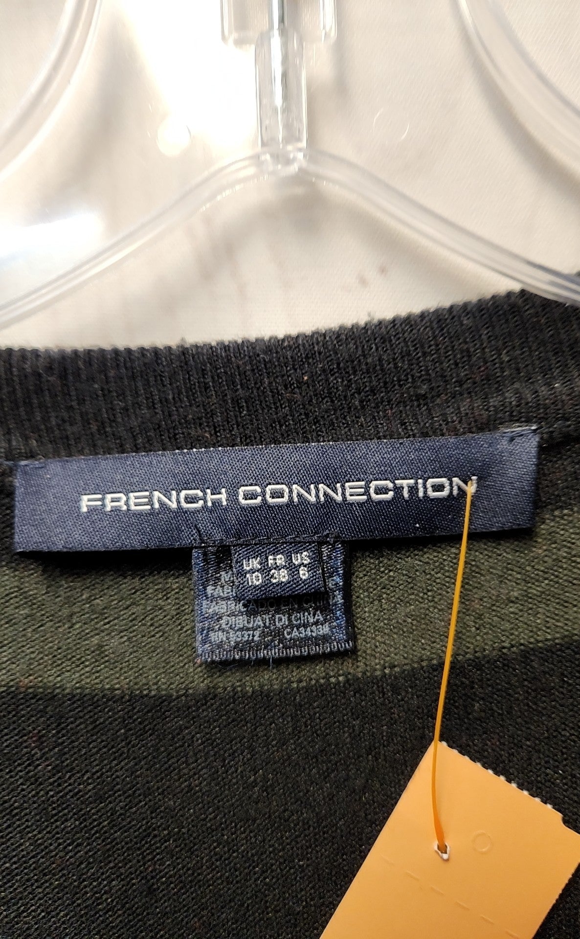 French Connection Women's Size 6 Black Knit Dress