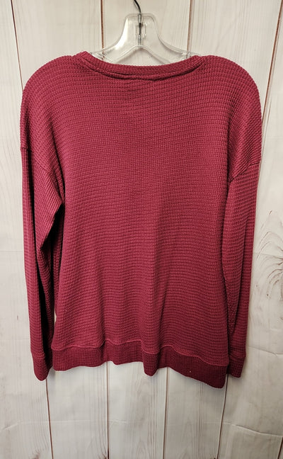 Sonoma Women's Size S Pink Long Sleeve Top