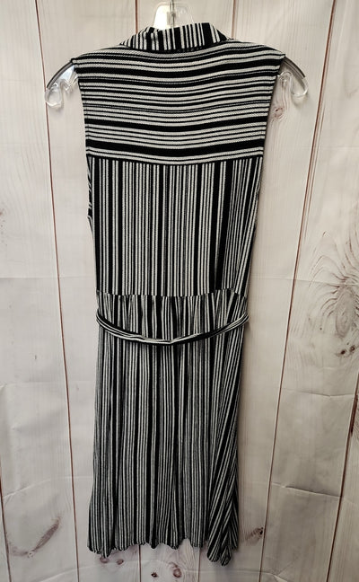 Who What Wear Women's Size M Black & White Dress
