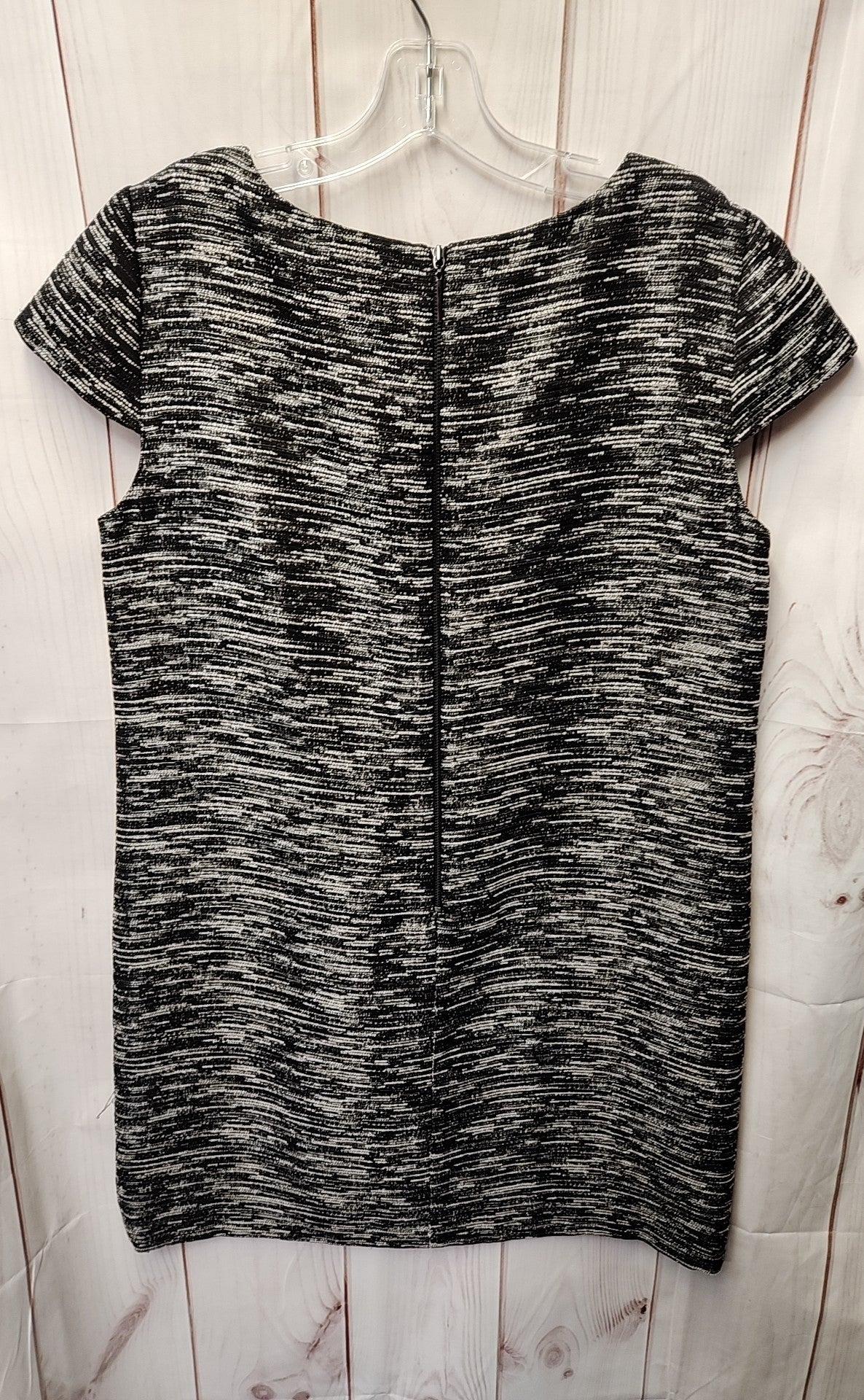 Tahari Women's Size 10 Petite Black & White Dress