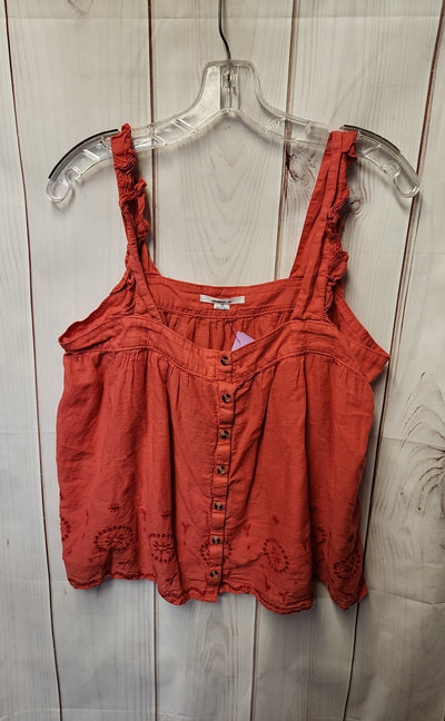 Oneill Women's Size L Pink Sleeveless Top