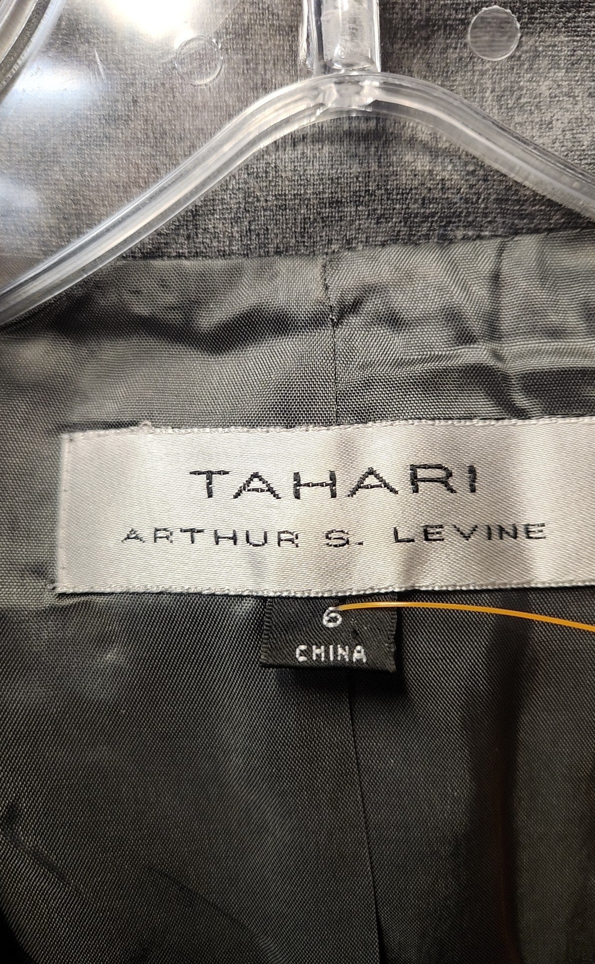 Tahari Women's Size 6 Gray Jacket