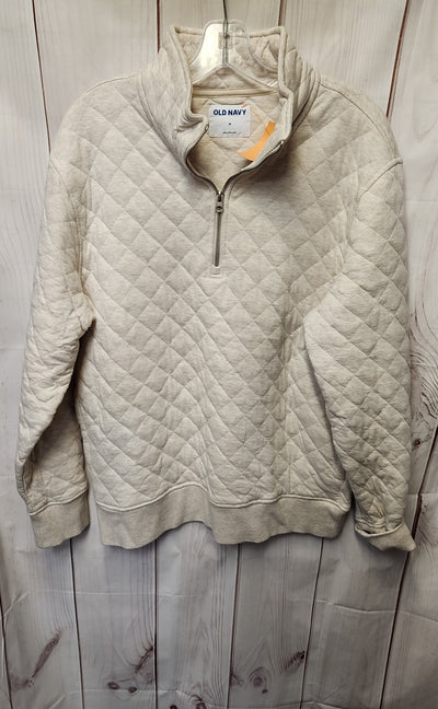 Old Navy Women's Size M Beige Sweatshirt