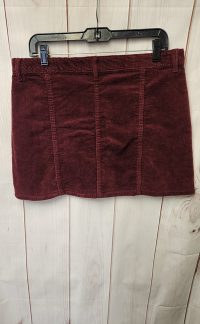 NWT Bongo Women's Size XL Red Skirt