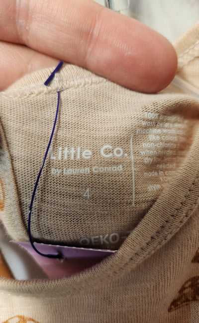 Little Co. Girl's Size 4 Pink Dress