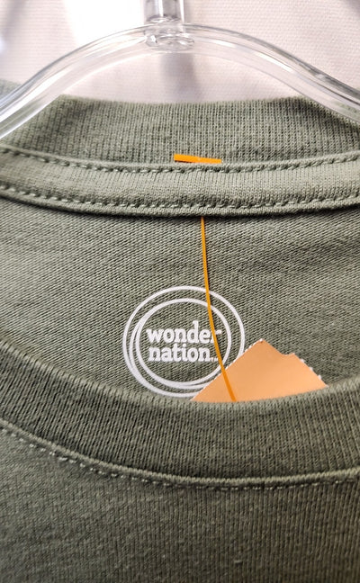 Wonder Nation Boy's Size 8 Green Shirt