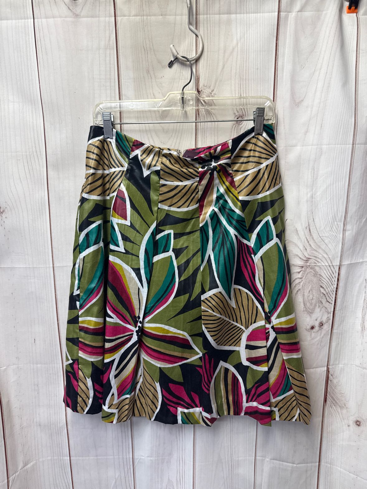 Worthington Women's Size 4 Green Floral Skirt