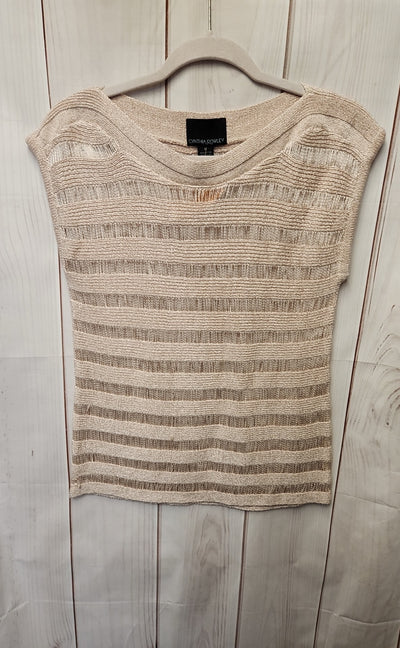 Cynthia Rowley Women's Size M Peach Sleeveless Top