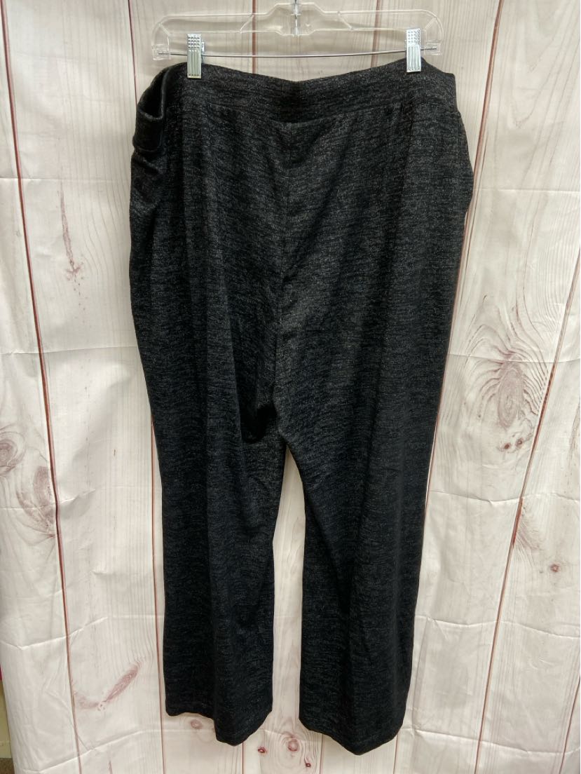 Chico's Women's Size 4 = US XXL Black Pants
