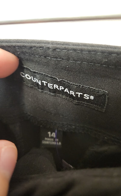 Counterparts Women's Size 14 Black Pants