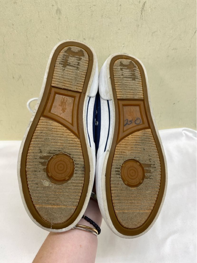 Ralph Lauren Women's Size 6-1/2 Navy Sneakers Shoes