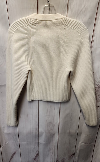 J Crew Women's Size XS White Sweater