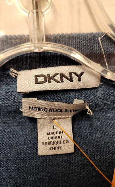 DKNY Men's Size L Blue Sweater