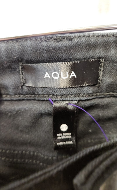 Aqua Women's Size 27 (3-4) Black Jeans