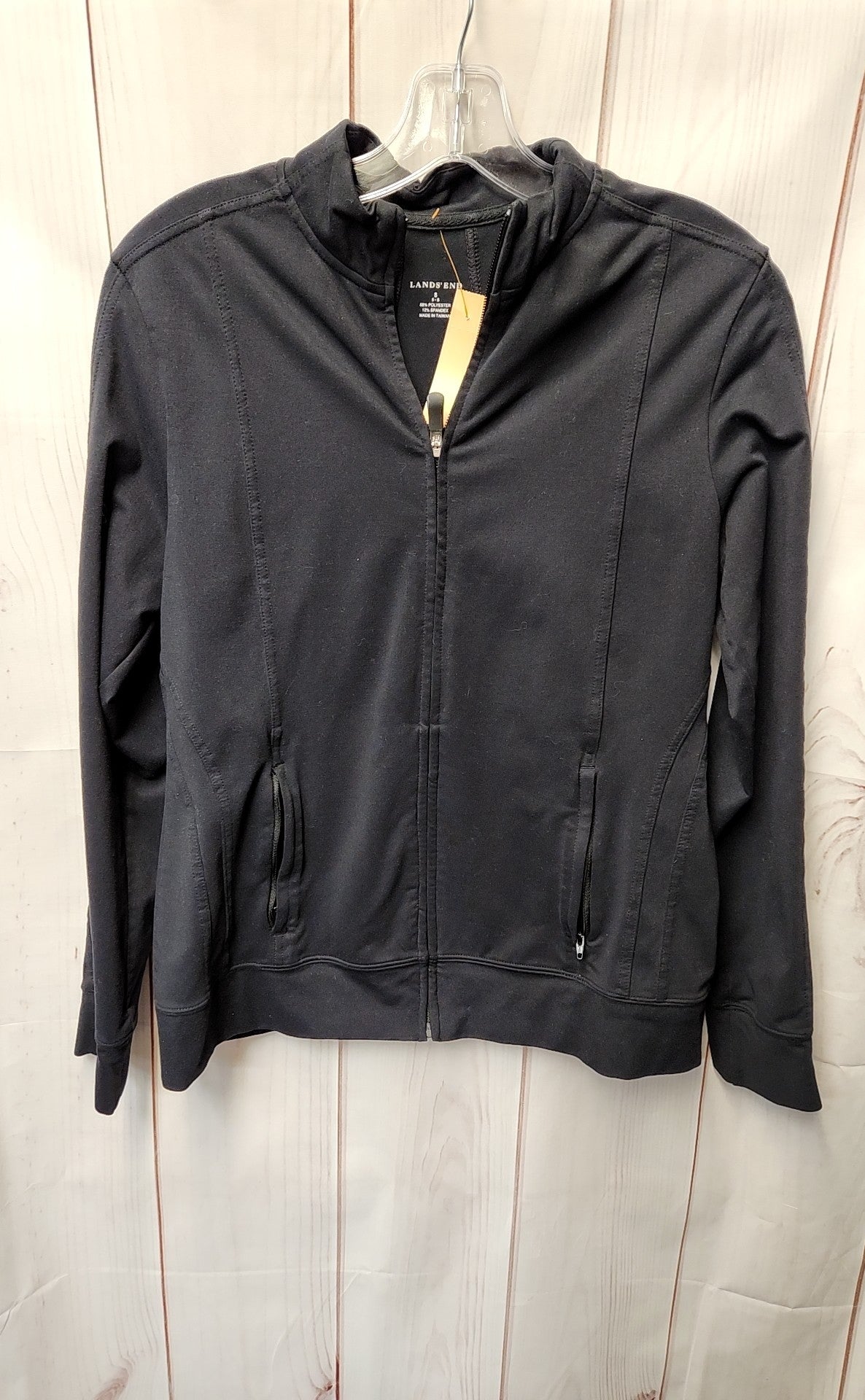 Lands End Women's Size S Black Active Jacket