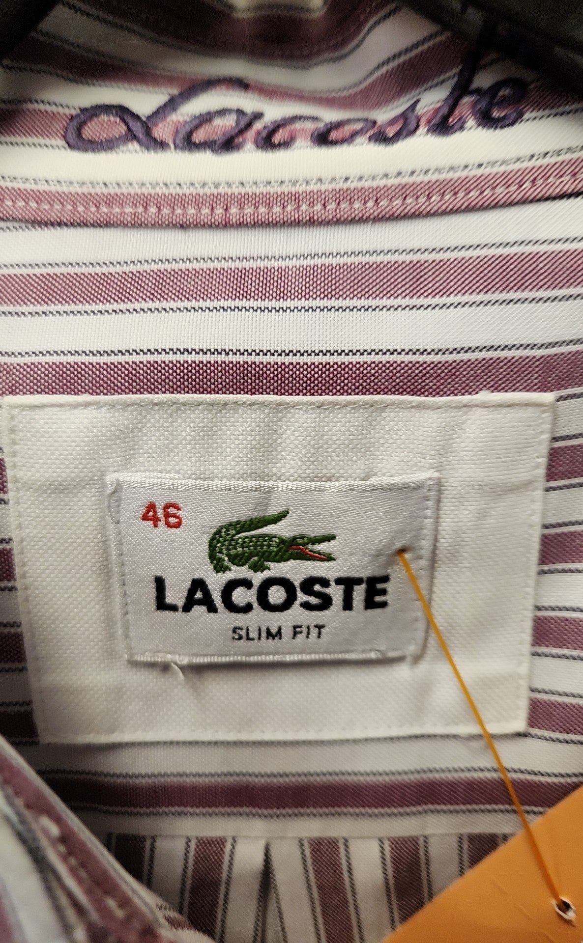 Lacoste Men's Size XXL Purple Shirt