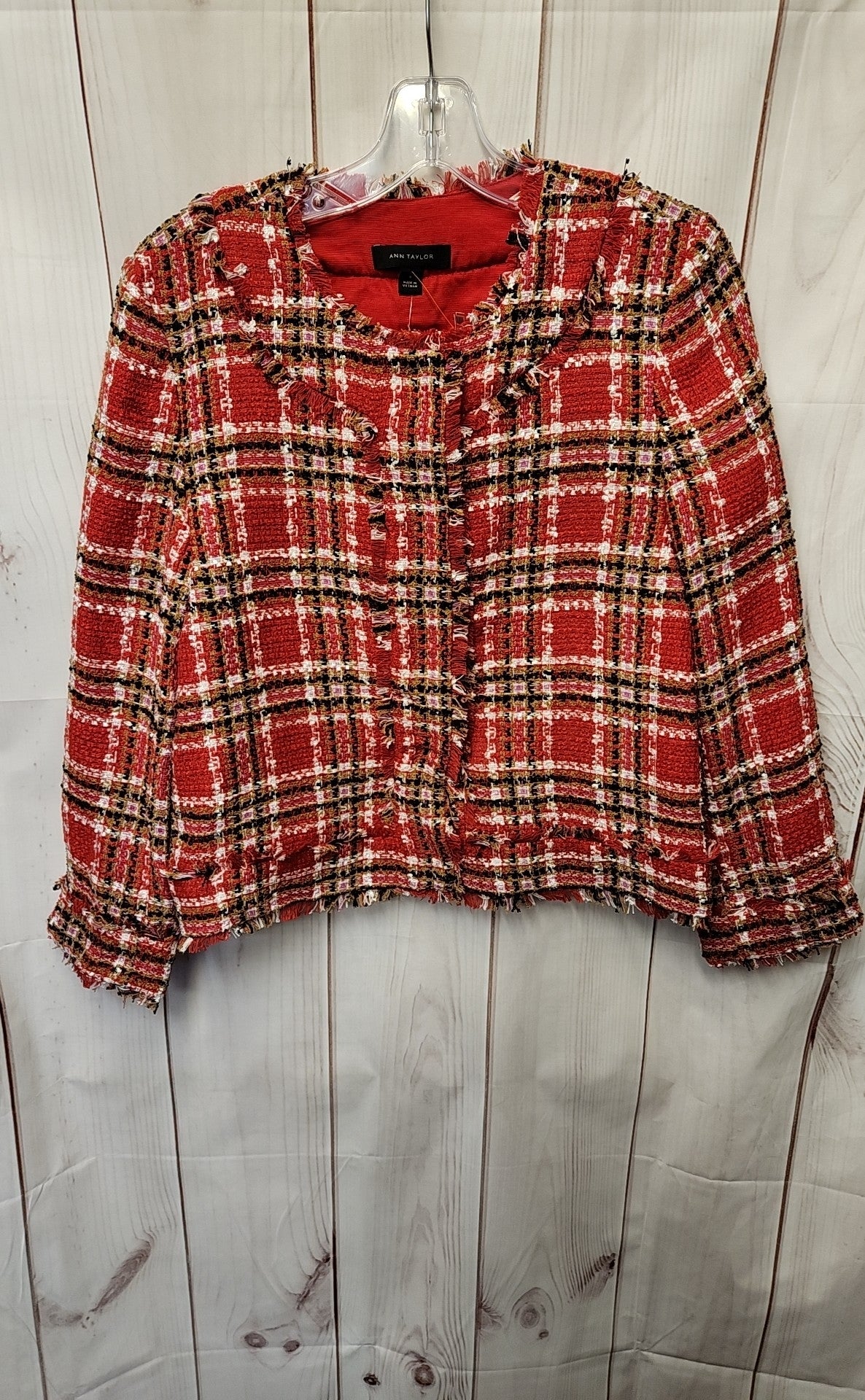 NWT Ann Taylor Women's Size 6 Red Blazer