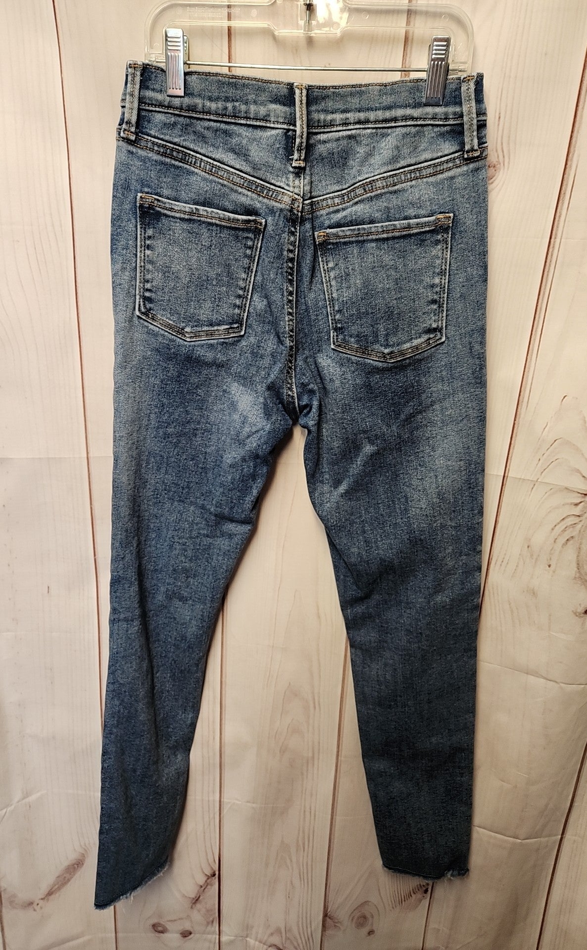 Old Navy Girl's Size 14 Blue Jeans Extra High Rise Rockstar Jegging