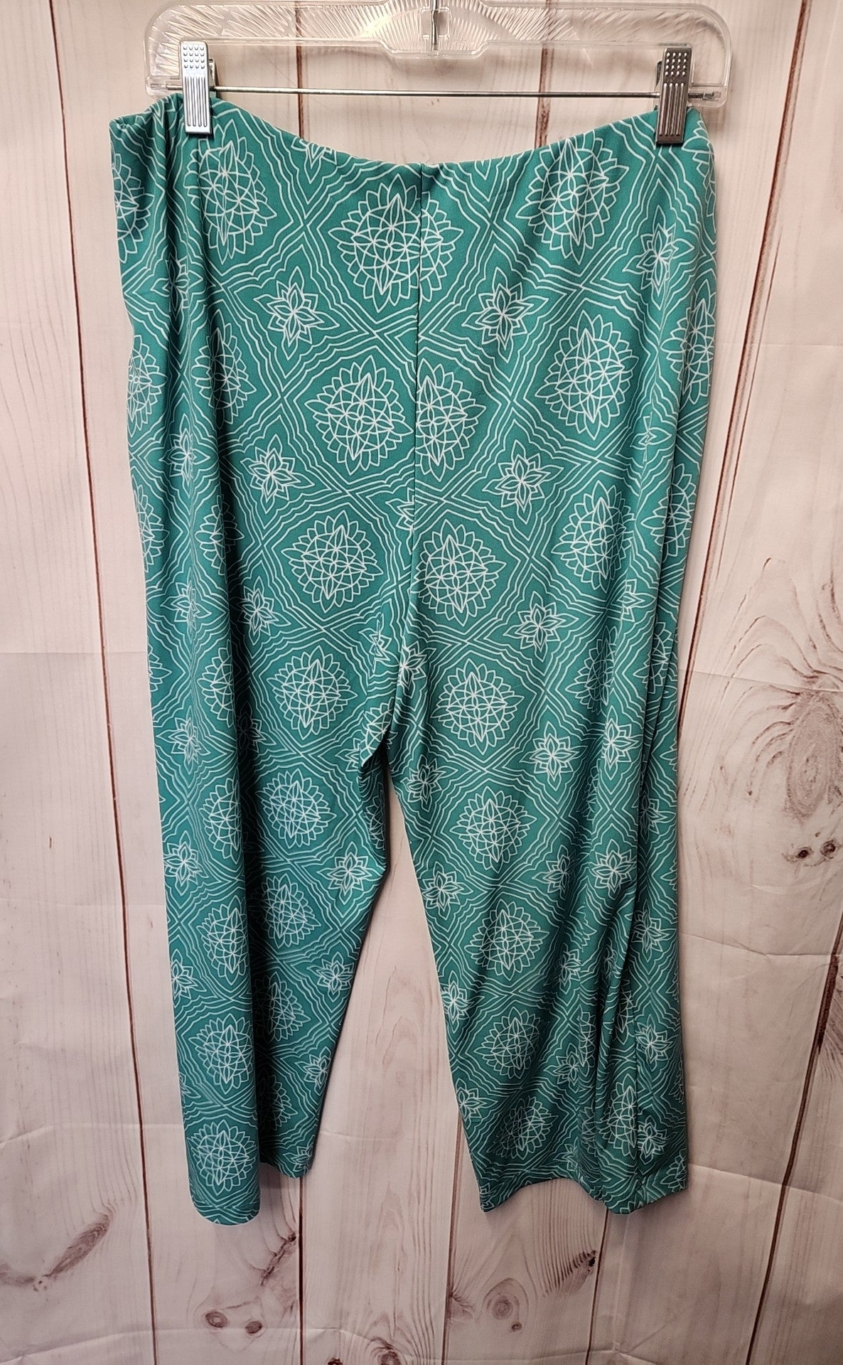JM Collection Women's Size L Green Pants