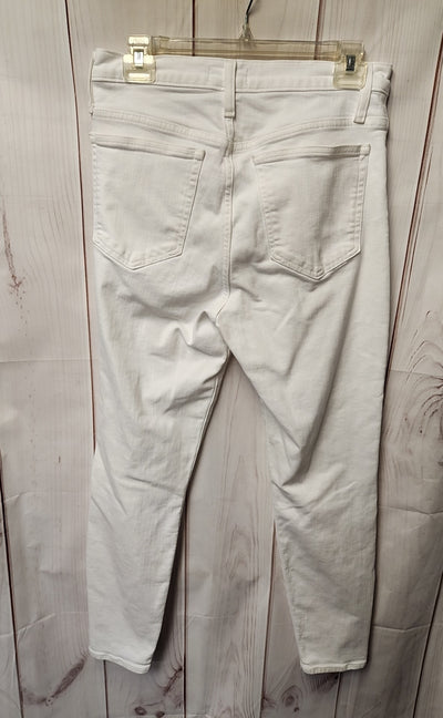J Crew Women's Size 30 (9-10) White Jeans