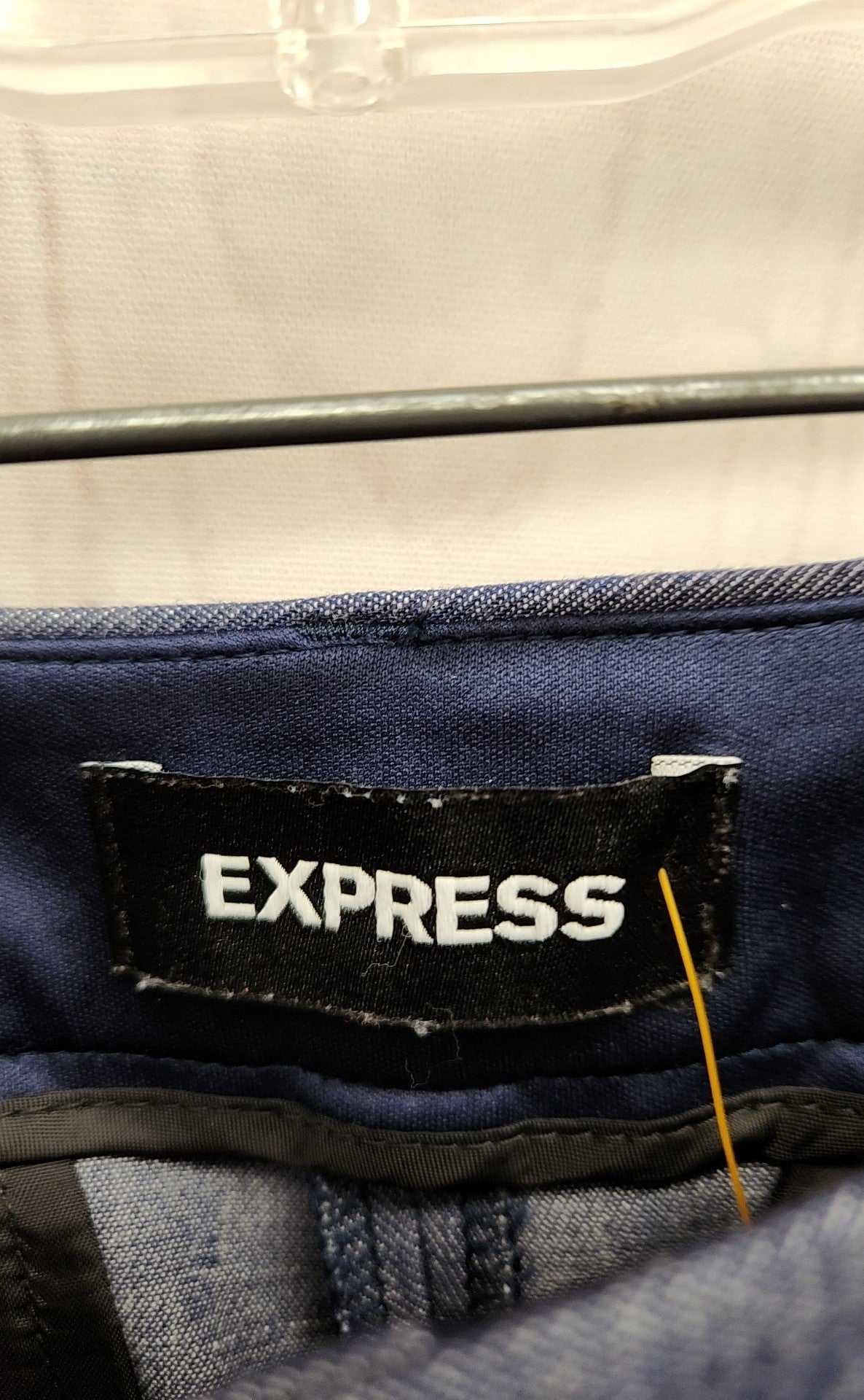 Express Women's Size 2 Blue Pants Columist Mid Rise Barely Boot