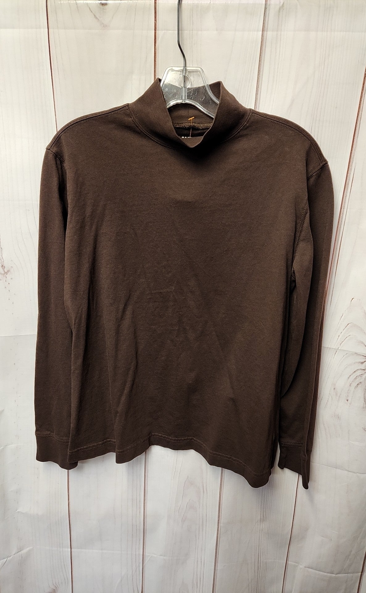 Lands End Women's Size S Brown Long Sleeve Top