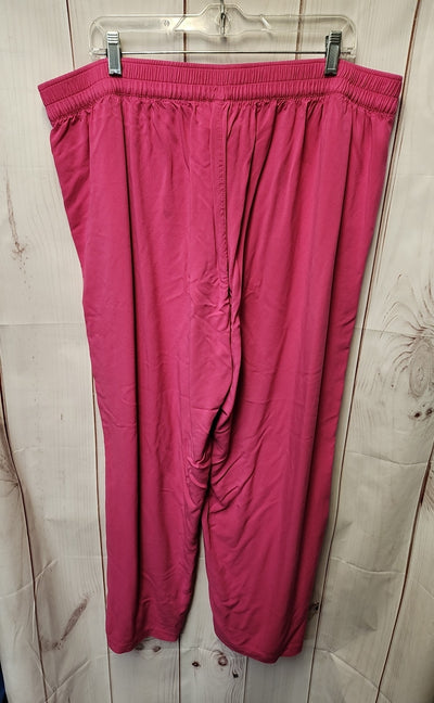 Old Navy Women's Size XXL Pink Pants Playa Wide Leg