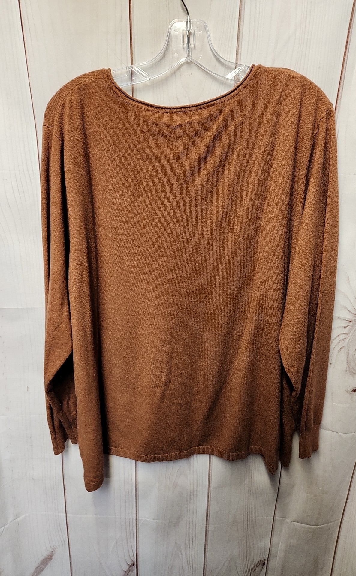Milano Women's Size 2X Brown Sweater